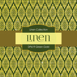 Green Gold Digital Paper DP619 - Digital Paper Shop