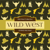 Wild West Digital Paper DP4940 - Digital Paper Shop