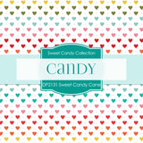 Sweet Candy Cane Digital Paper DP2131 - Digital Paper Shop