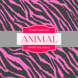 Pink Animal Digital Paper DP4092 - Digital Paper Shop