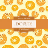 Donuts Digital Paper DP6096 - Digital Paper Shop