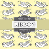 Ribbons Digital Paper DP4250 - Digital Paper Shop