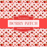 Berry Patch Digital Paper DP6088 - Digital Paper Shop