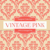 Vintage Pink Digital Paper DP915 - Digital Paper Shop