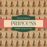 Victorian Princess Digital Paper DP6982 - Digital Paper Shop
