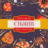 Autumn Charm Digital Paper DP6413 - Digital Paper Shop