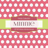 Baby Minnie Mouse Digital Paper DP1876 - Digital Paper Shop