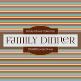 Family Dinner Digital Paper DP6088 - Digital Paper Shop