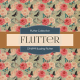Buzzing Flutter Digital Paper DP6999 - Digital Paper Shop