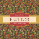 Dazzling Flutter Digital Paper DP7013A - Digital Paper Shop