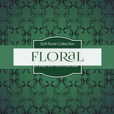 Soft Floral Damask Digital Paper DP2428 - Digital Paper Shop