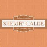 Sheriff Callie Digital Paper DP1336A - Digital Paper Shop