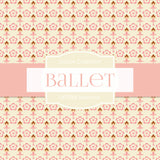 Ballerina Digital Paper DP2285 - Digital Paper Shop