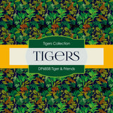 Tiger & Friends Digital Paper DP6858 - Digital Paper Shop