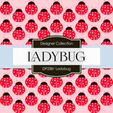Ladybug Digital Paper DP2381 - Digital Paper Shop