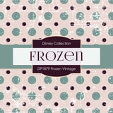 Frozen Vintage Digital Paper DP1879 - Digital Paper Shop