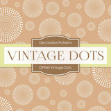 Vintage Dots Digital Paper DP960 - Digital Paper Shop