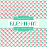 Elephant Party Digital Paper DP244 - Digital Paper Shop