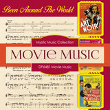 Movie Music Digital Paper DP6481 - Digital Paper Shop