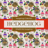 Wild Hedgehog Digital Paper DP6698 - Digital Paper Shop