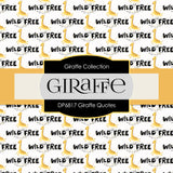Giraffe Quotes Digital Paper DP6817 - Digital Paper Shop