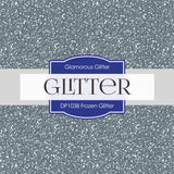 Frozen Glitter Digital Paper DP1038 - Digital Paper Shop