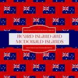 Heard Island and McDonald Islands Digital Paper DP6213 - Digital Paper Shop
