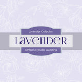 Lavender Wedding Digital Paper DP860 - Digital Paper Shop - 4