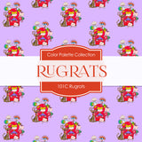 Rugrats Digital Paper 110C - Digital Paper Shop