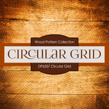 Circular Grid Digital Paper DP6357 - Digital Paper Shop