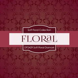 Soft Floral Damask Digital Paper DP2429 - Digital Paper Shop