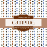 Camping With Dad Digital Paper DP2121 - Digital Paper Shop