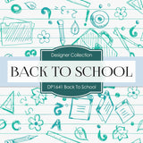 Back To School Digital Paper DP1641 - Digital Paper Shop