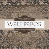 Vintage Wallpapers Digital Paper DP588 - Digital Paper Shop