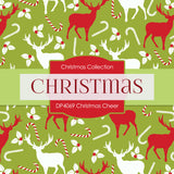 Christmas Cheer Digital Paper DP4069A - Digital Paper Shop - 2