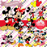 Mickey Couple Digital Paper DP2728 - Digital Paper Shop - 2