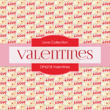Valentines Digital Paper DP6218B - Digital Paper Shop
