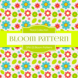 Bloom Patterns Digital Paper DP6125A - Digital Paper Shop