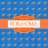 Fox And Owl Digital Paper DP261 - Digital Paper Shop
