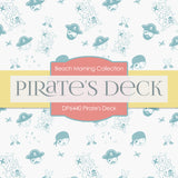 Pirate's Deck Digital Paper DP6440 - Digital Paper Shop