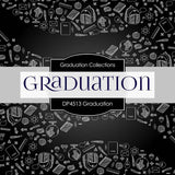 Graduation Digital Paper DP4513 - Digital Paper Shop