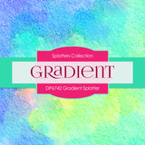 Gradient Splatter Digital Paper DP6742 - Digital Paper Shop