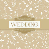 Champagne Wedding Digital Paper DP4124 - Digital Paper Shop