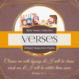 Verses From Psalms Digital Paper DP6663 - Digital Paper Shop