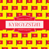 Kyrgyzstan Digital Paper DP6233 - Digital Paper Shop