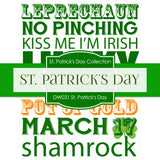 St. Patrick's Day Digital Paper DW031 - Digital Paper Shop