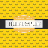 Huflepuff Digital Paper DP2598 - Digital Paper Shop