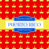 Puerto Rico Digital Paper DP6287 - Digital Paper Shop