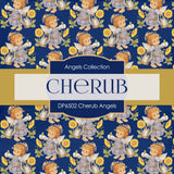 Cherub Angels Digital Paper DP6502 - Digital Paper Shop