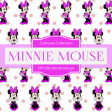 Minnie Mouse Digital Paper DP1606 - Digital Paper Shop